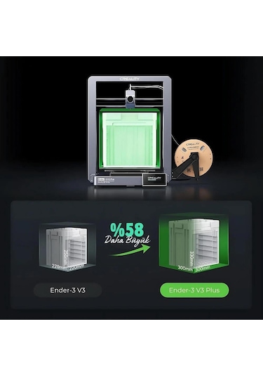 Creality Ender-3 V3 Plus Core Xz 3D Yazıcı
