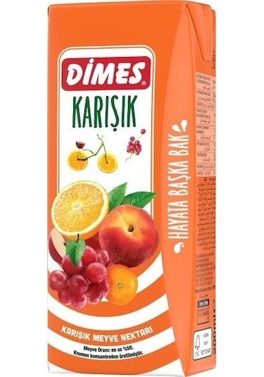 Dimes Karışık Meyve Nektarı 27 x 200 ML