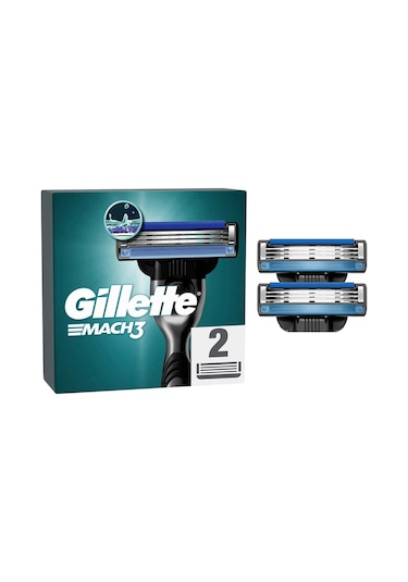 Gillette Mach3 Yedek Başlık 2'li