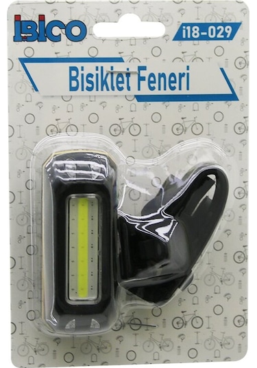 Bisiklet Feneri Pilli 4 Fonksiyonlu Renkli - Beyaz - 2 Sitil Sin Çok Renkli