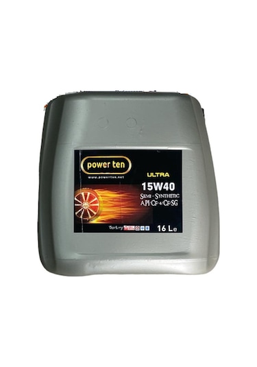 Power Ten 15W-40 Motor Yağı 16 L
