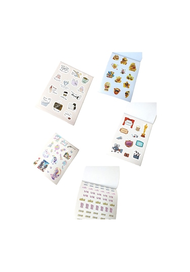 Hayal Sepeti Dıy Sticker Book Sticker Kitabı Soft Edition 24x17cm