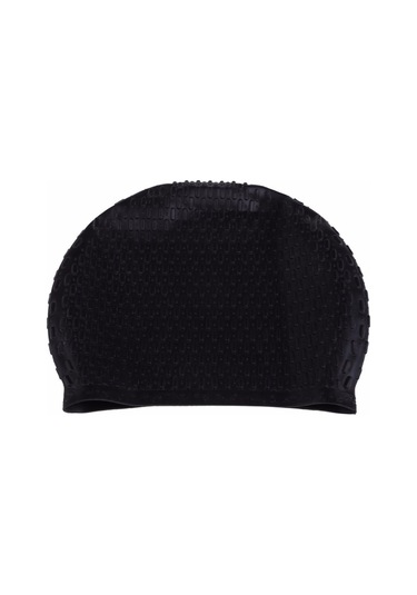 Sones Silikon Su Geçirmez Yüzme Şapkaları Kulakları Korur Uzun Saç Spor Yüzme Şapkası Yetişkinler İçin Gri