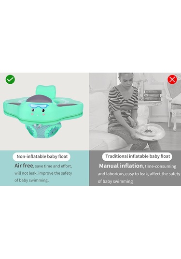 Mambobaby B504 Şişme Olmayan Bebek Havuz Koltuğu Şamandıra Mt3138bl Mavi