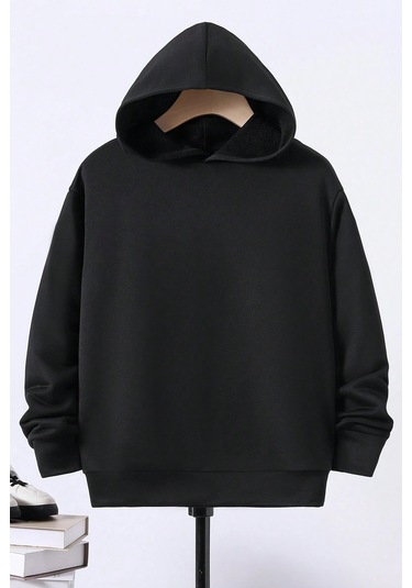 Çocuk Dawn Baskılı Sweatshirt Siyah