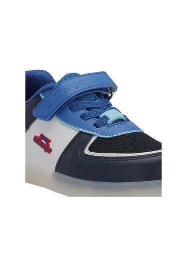 Slazenger PERLE Çocuk Cırt Cırtlı Lacivert / Beyaz Sneaker