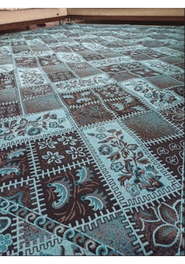 Savan Dokuma Halı Örtüsü 6m² 200 300cm Kale Cam Göbeği