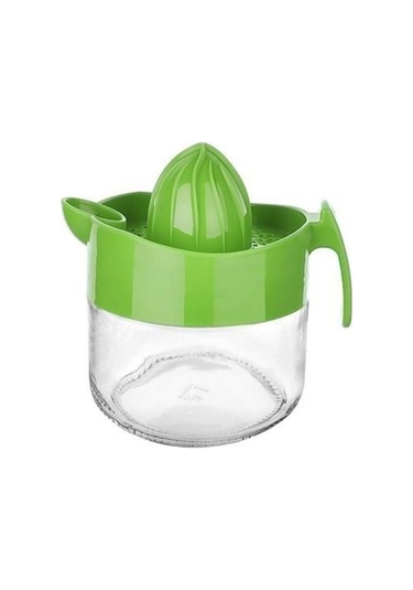 Sanec 300ml Cam Hazneli Pratik Limon Narenciye Sıkacağı Kc-405