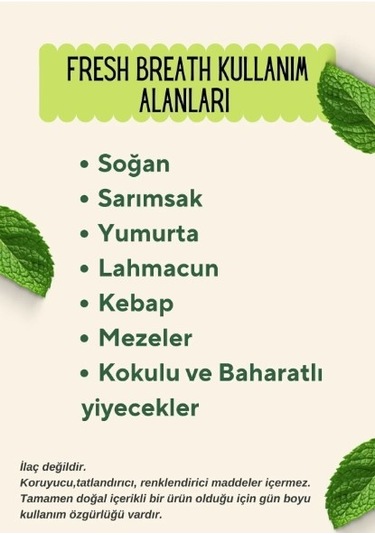 Fresh Breath Ağız Kokusu Önleyici 25'li