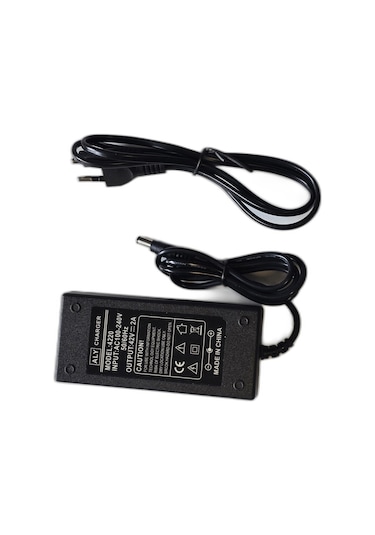 42v 2a Elektrikli Scooter Şarj Cihazı - 36v Batarya Uyumlu Adaptör