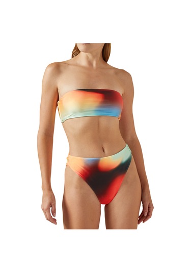 Baobab Swimwear Yüksek Bel Bikini Altı Çok Renkli