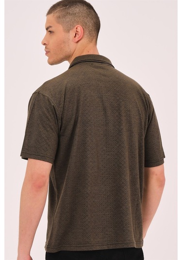 T0732 Dewberry Erkek T-shırt-hardal Hardal