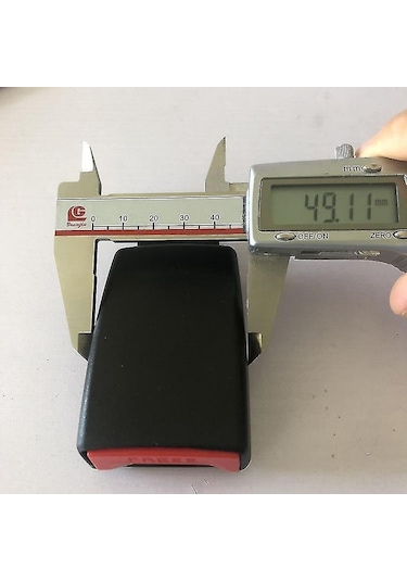 Samdoo 2 Noktalı Emniyet Kemeri Dişi Soket Bağlantısı - 10cm Siyah Tabanlı Özel Üretim