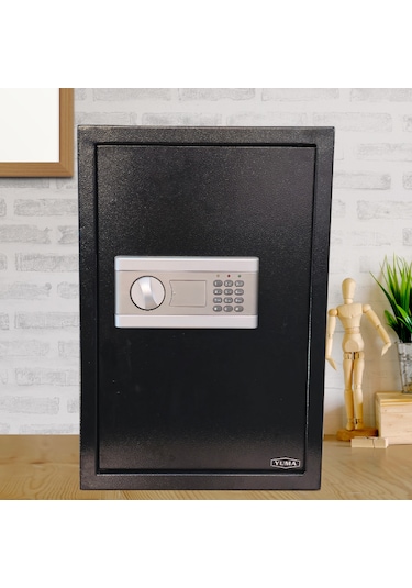 Yuma Ym-801-xxl Elektronik Şifreli Ve Anahtarlı Çelik Kasa