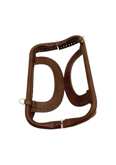 Çanta Aksesuar 25 Cm Suni Derili Taba Renk Gizli Çanta Bursu Yeni Model