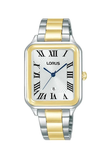 Lorus Rh741bx9 Quartz Çelik Altın/gri 29 Mm Kadın Kol Saati Gri