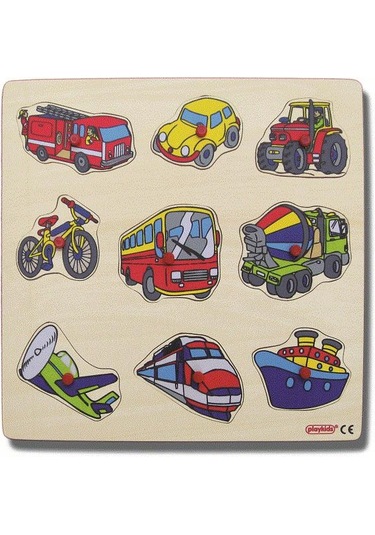 Taşıtlar Puzzle 30x30