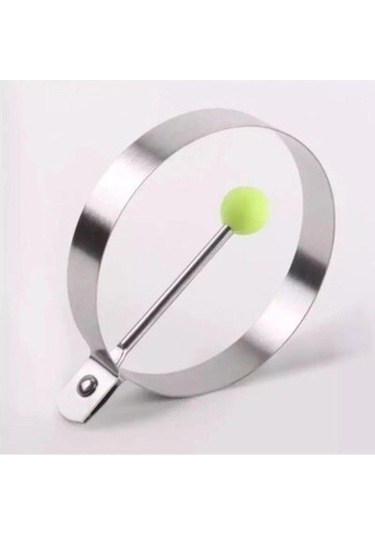 Yuvarlak Omlet Krep Kalıbı - 24242417175sa Metalik