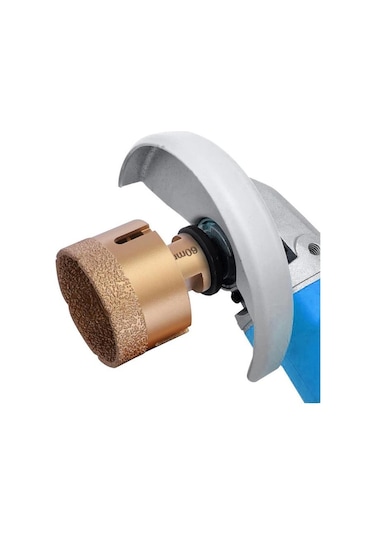 22 Mm Granit Mermer Seramik Delme Panç Spiral ve Matkap Aparatlı