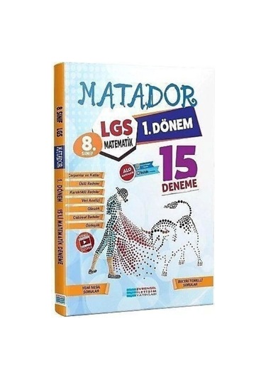 Lgs 1. Dönem Matematik 15 Li Deneme Video Çözümlü Evrensel Iletişim Yayınları