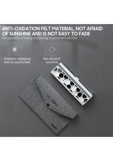 Symbee Jm-8184 Chromium Vanadium Çelik Tornavida Seti - 46 Parça Precision Tamir Aleti, Telefon Ve Cihaz Tamiri İçin, Yumuşak Çanta İle Diğer