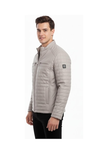 Erkek Kapitone Hakim Yaka Spor Mont 99500 Bgl-st04169 Taş