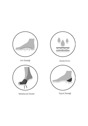 Active Team Shock Jel Masaj Etkili Topuk Dikeni Destekleyici Jel Ped