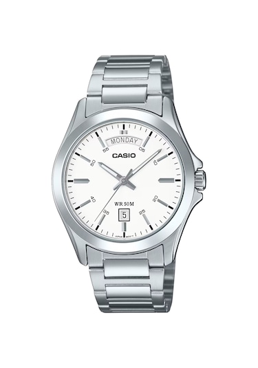 Casio Mtp-1370d-7a3vdf Erkek Kol Saati Metalik Gri