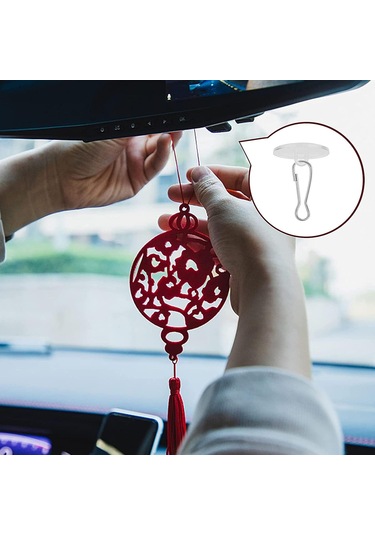 20'li Paket Şeffaf Yapışkanlı Tavan Kancaları, Delme Gerektirmez, Bayrak Direği Klipsli Tavan Montaj Kancaları, Yatak Odası, Banyo Ve Dekoratif Kancalar İçin Çok Renkli