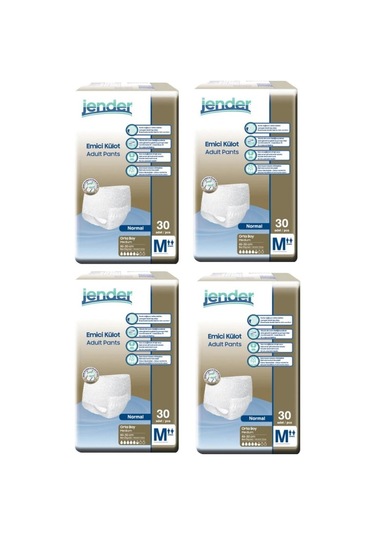 Jender Emici Külot Hasta Bezi Orta Boy M 120 Adet