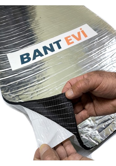 Yüksek Isıya Dayanıklı Cam Elyaf Alüminyumlu Kauçuk Isı Kalkanı