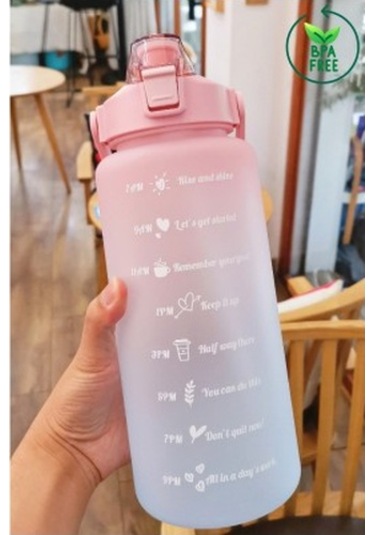 Motivasyonel Suluk Seti 2000 Ml. Ve 900 Ml. Tdrtr Renkli