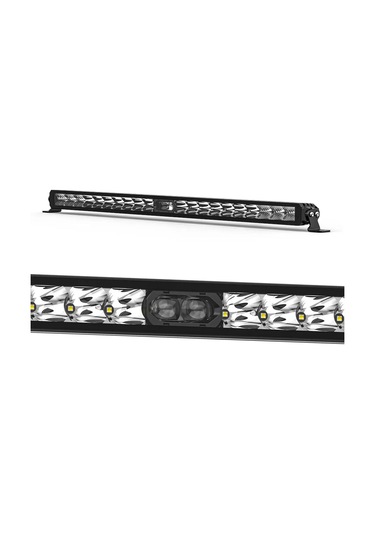 105 Cm Off Road Led Bar Kırmızı Pozisyon Lambalı Tampon Tepe Panjur İçi Kaput Çalışma - Premıum Ürün