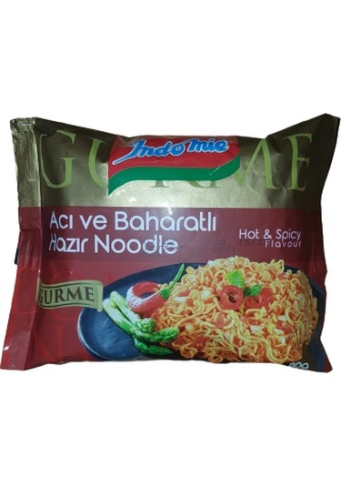 Indomie Gurme Acı Ve Baharatlı Hazır Noodle 80 G