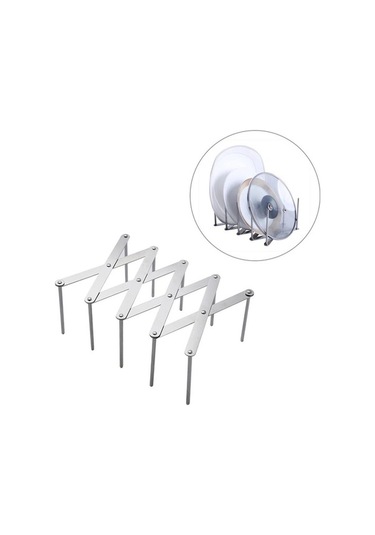 Bosphorusboutique02 Suntek Paslanmaz Çelik Tencere Kapağı Geri Çekilebilir Rafı Diğer