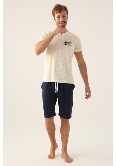 Rolypoly Sure Beyaz Erkek Bermuda Takım 5274-43133 Beyaz