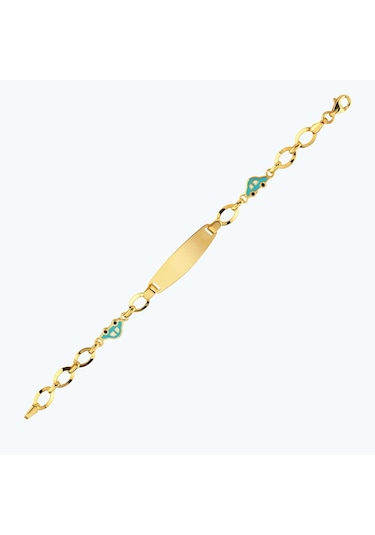 Altınbaş 22 Ayar Altın Çocuk Araba Künye Bjrbl0028-25925 Renkli