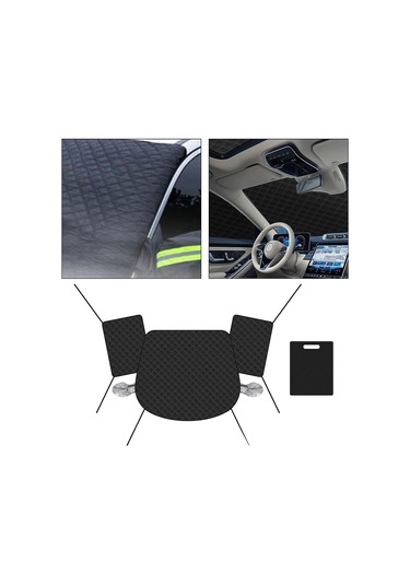 Suntek Araba Ön Cam Kar Örtüsü Buz Don Güneş Koruması 265x170x155cm