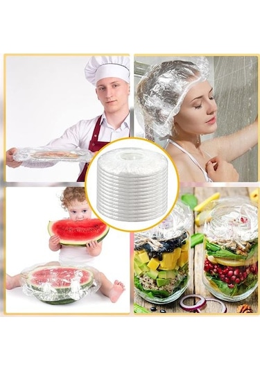 Tabak Ve Tencere Bone Seti 2 Boyutlu 100 Adet 718847 Çok Renkli