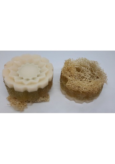 Doğal El Yapımı Aloevera Özlü Peeling Sabun Semos004