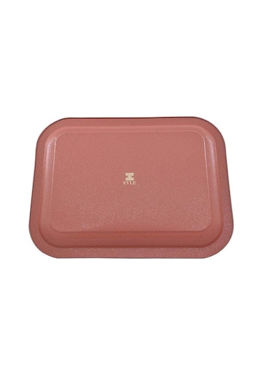 Fairytale Desenli Metal Klasik Tepsi, 23,3 X 30,7 Cm