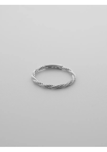 Sılverme Gümüş Örgü Yüzük 925 Ayar İnce 269786124 Gümüş