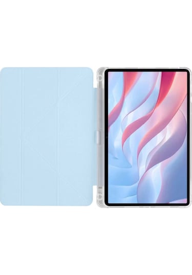 Huawei Honor Pad X9a Kalemlikli Mars Tablet Kılıfı - Siyah Arka Kapak
