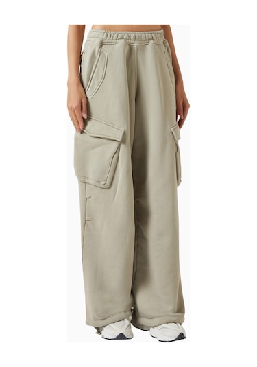 Represent Initial Cargo Sweatpants, Pamuklu Fleece Ve Çok Cepli Lüks Rahatlık Gri