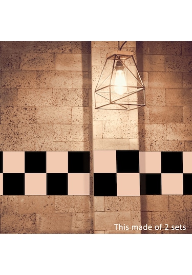 Geekyou Mediterranean Tarzı Pvc Otostikli Duvar Stickerları 20x20cm 10 Adet - Kolay Uygulama Ve Kaldırma, Ev Dekorasyonu İçin Diğer