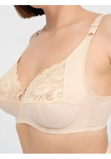 Lavandina Büyük Beden Kadın Sütyeni Yeni Zaman 219290862 Bej