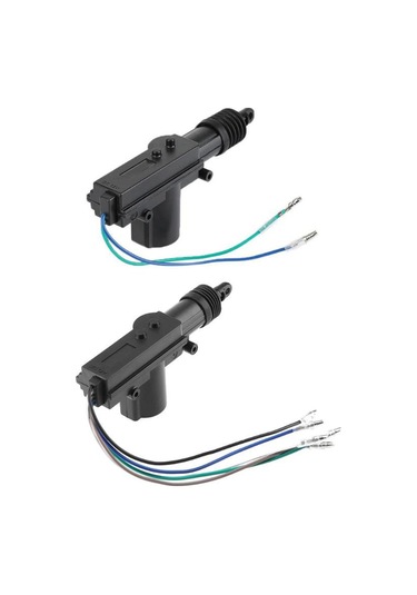 Geeksen Evrensel Araba Güç Kapı Kilidi Aktüatörleri 12 Volt Motor
