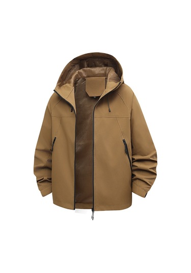 Kadın Seyahat Ceketi Karamel Karamel