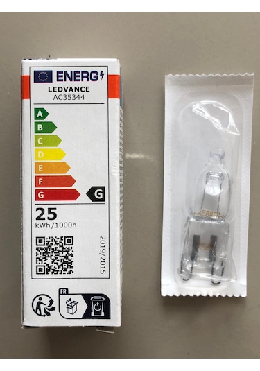 Osram G9 25w 260 Lümen Fırın Lambası
