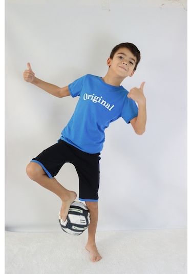 Erkek Çocuk Baskılı Basic Kaprili Takım 1-9 Yaş 001